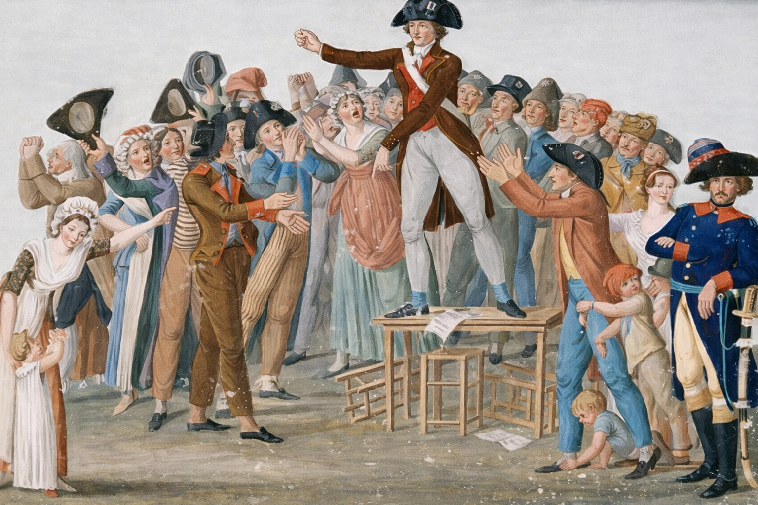 Élire son maire en 1790 : la démocratie du folklore